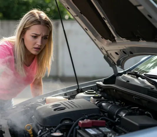 Car engine overheating in Abu Dhabi