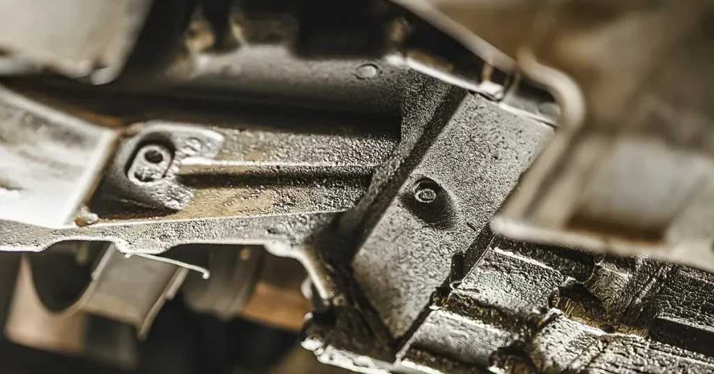 oil pan gasket leak