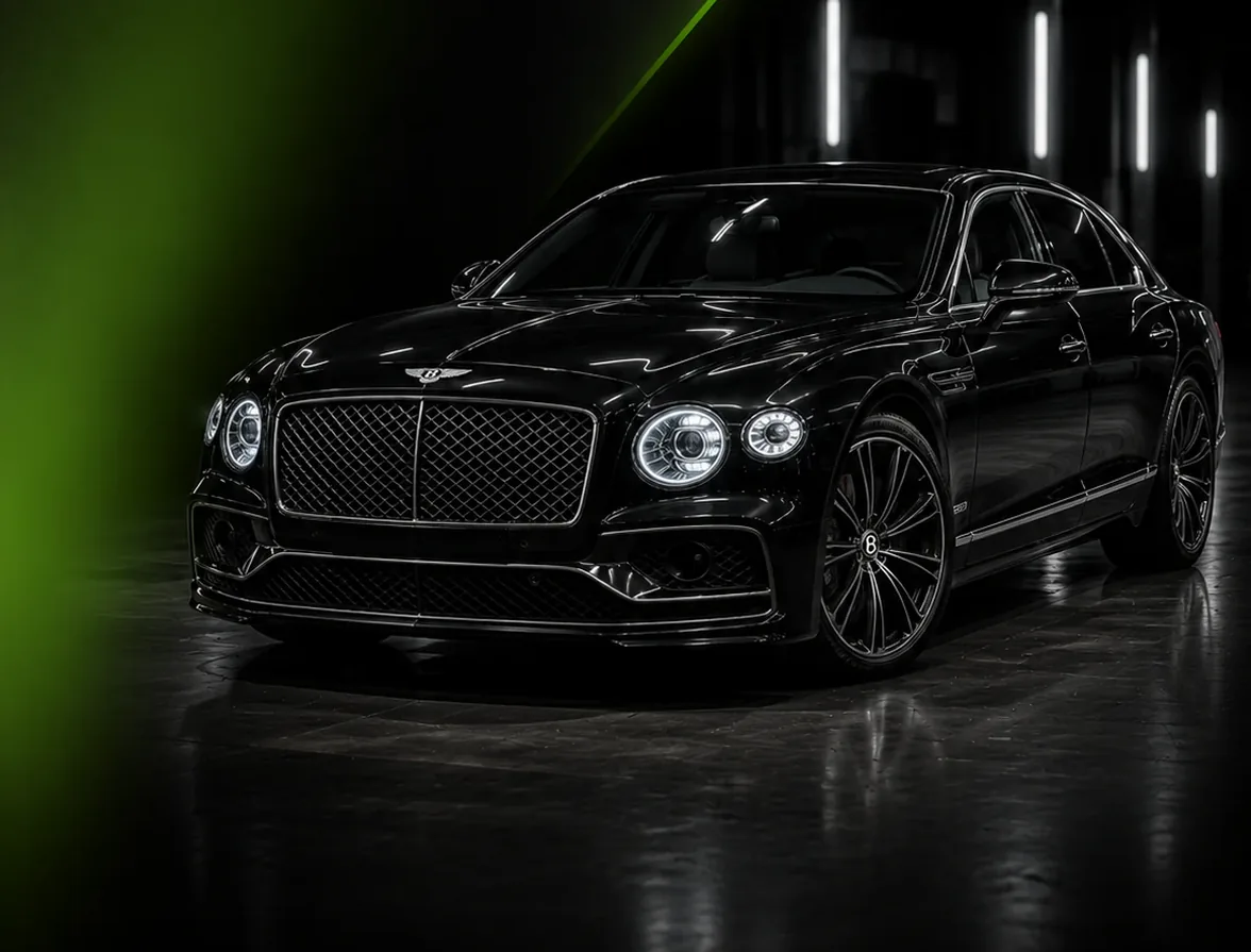 Bentley in for battery replacement at the Exotic Auto Services workshop in Mussafah, Abu Dhabi