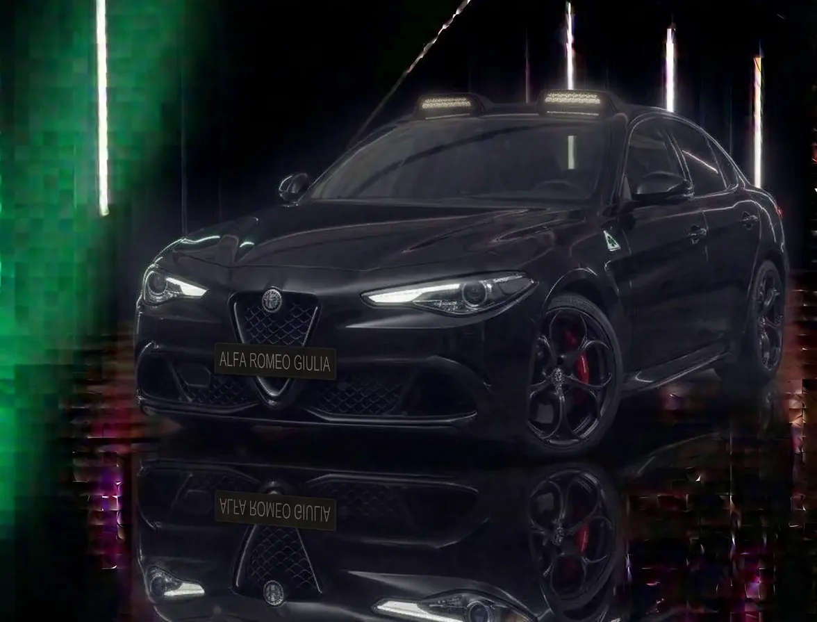 Alfa Romeo in for battery replacement at the Exotic Auto Services workshop in Mussafah, Abu Dhabi