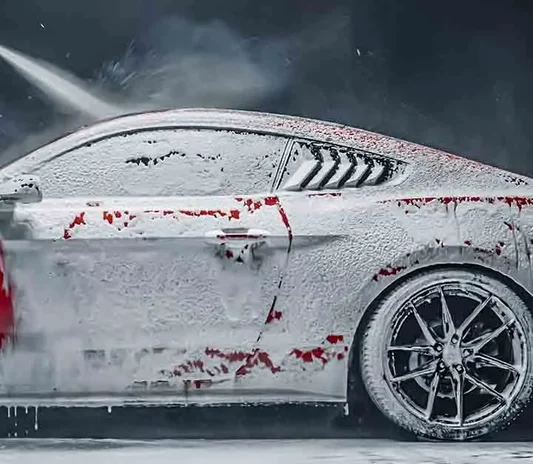 Car washed and detailed at the Mussafah workshop
