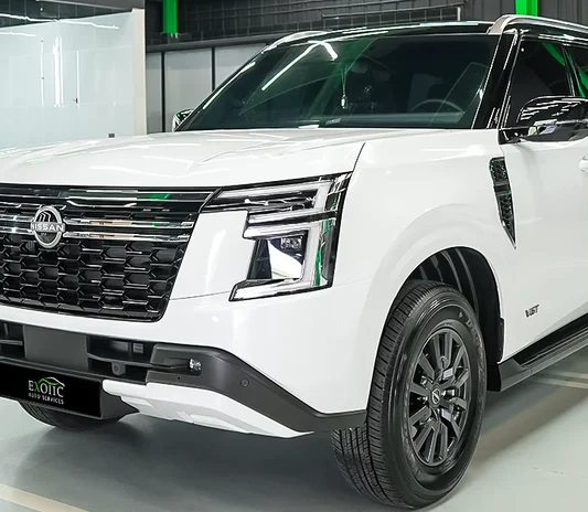 Nissan Patrol suspension work carried out in Abu Dhabi