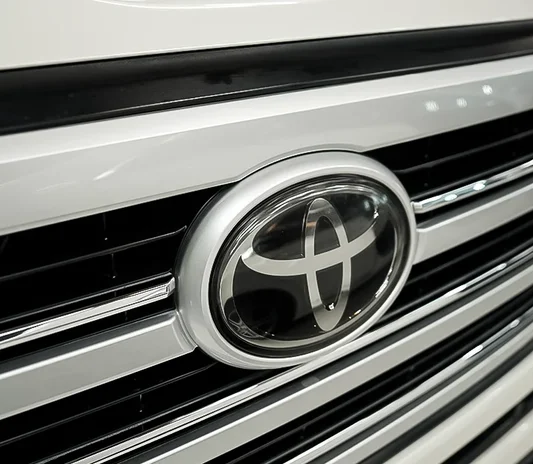 Toyota Camry brakes inspected during a maintenance service in Abu Dhabi