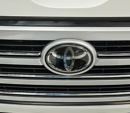 Toyota Camry oil change at the Exotic Auto Services workshop in Mussafah, Abu Dhabi