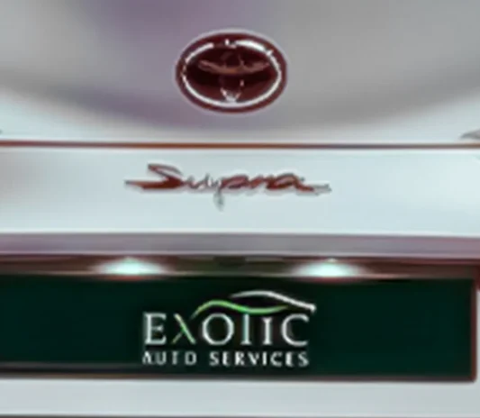 Toyota ECU circuit board repaired in Abu Dhabi